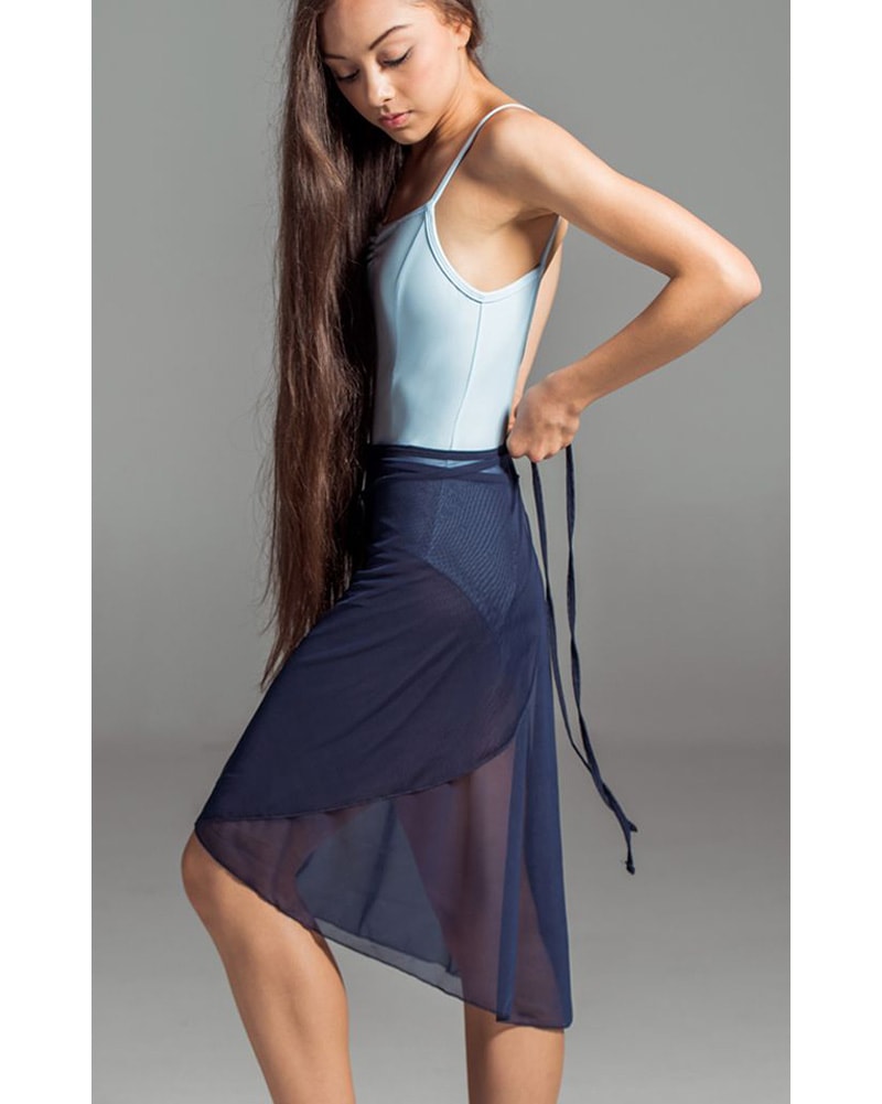 Suffolk High Low Long Ballet Wrap Skirt - 1011A Womens - Dancewear - Skirts - Dancewear Centre Canada