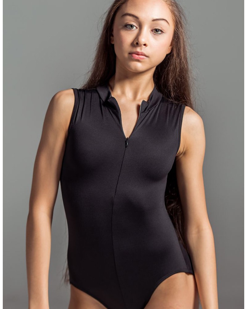 Suffolk Zip Front Mesh Back Sleeveless Leotard - 2138A Womens - Dancewear  Centre