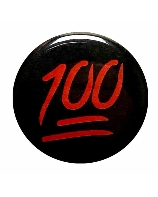 Sugar and Bruno 100 Button - B1254