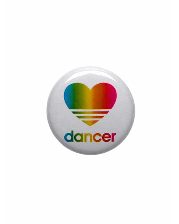 Sugar and Bruno Heart Dancer Rainbow Button - B1249 - Accessories - Dance Gifts - Dancewear Centre Canada