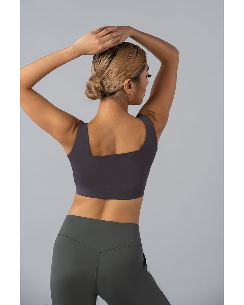 Supertone Avant Square Neck Thick Strap Bra Top - Womens