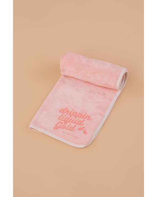 Supertone Microfibre Fitness Towel - Drippin' Liquid Gold