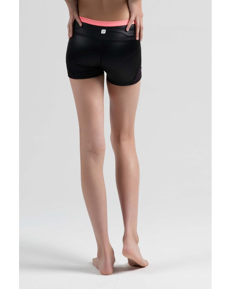 Sylvia P Court Side Shorts - Girls - Black - Dancewear - Bottoms - Dancewear Centre Canada