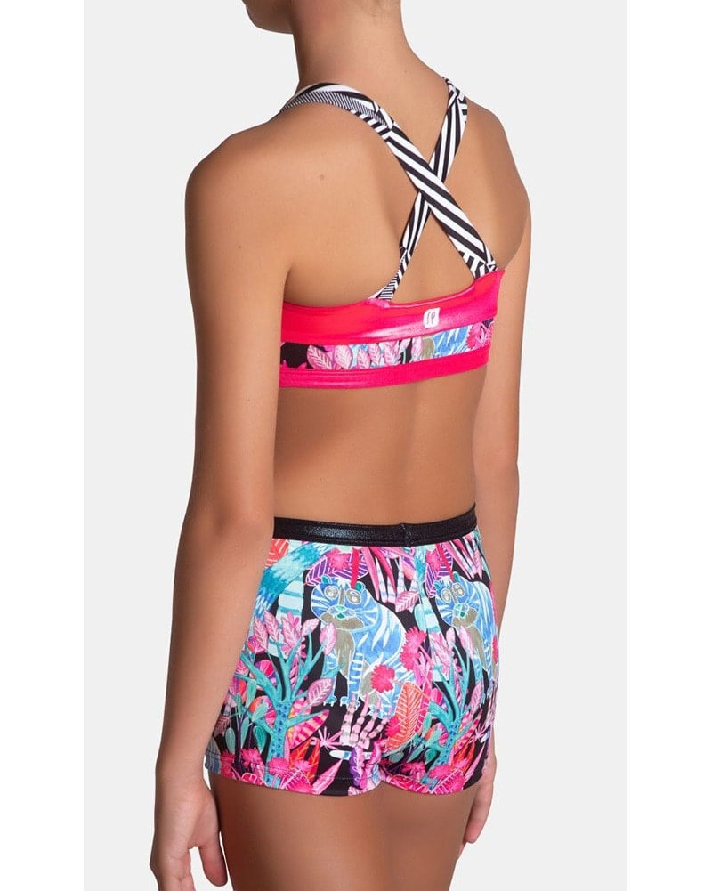 Sylvia P Classic Shorts - Girls - Electric Jungle - Dancewear - Bottoms - Dancewear Centre Canada