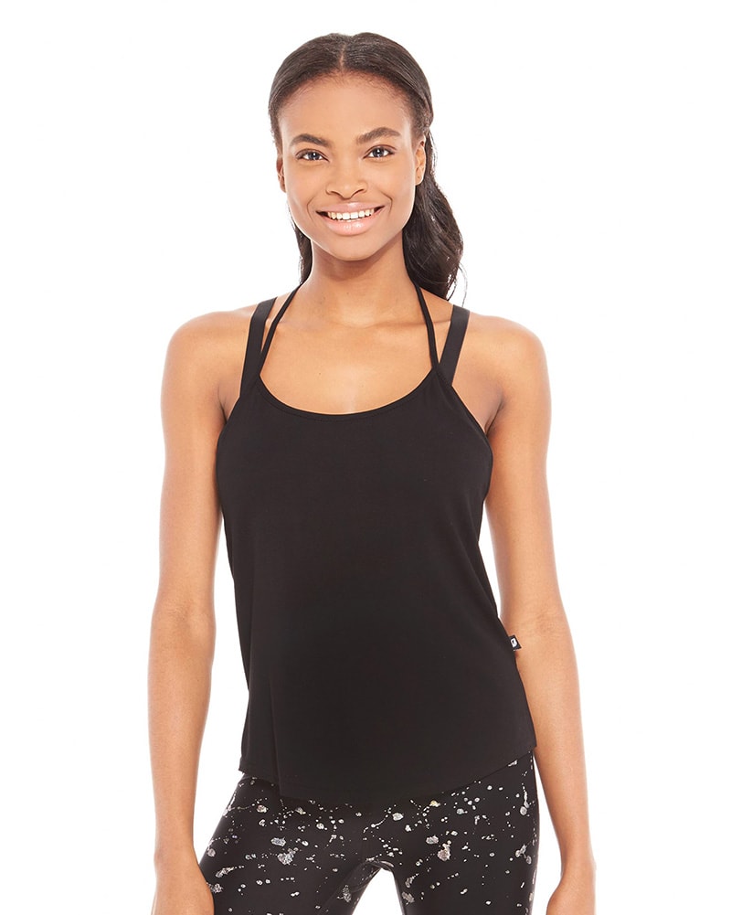Terez T-Back Tank - 2294 Womens - Black - Activewear - Tops - Dancewear Centre Canada