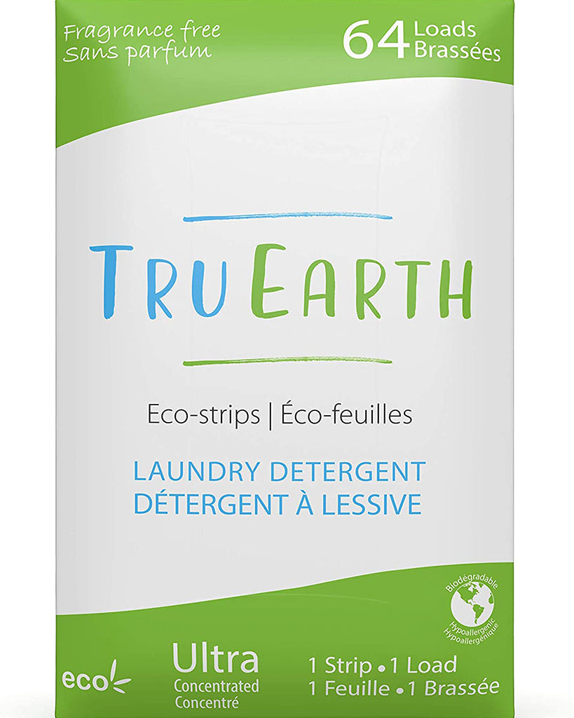Tru Earth Laundry Strip Detergent 64 Loads - Fragrance Free - Accessories - Shoe Care - Dancewear Centre Canada