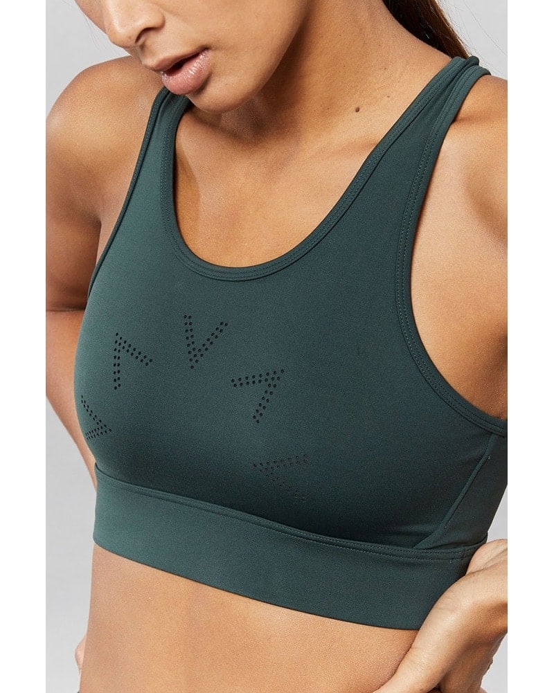 Varley Berkeley Bra - Womens - Darker Spruce Green - Dancewear Centre