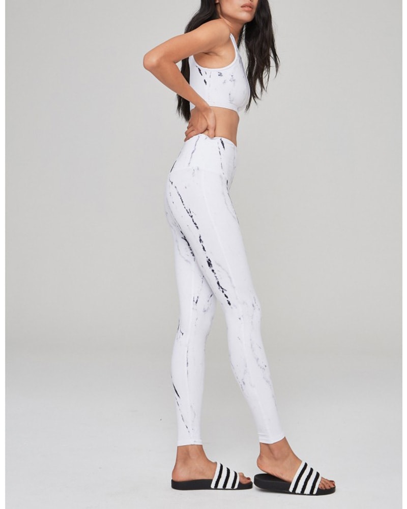 Marble print new arrivals leggings