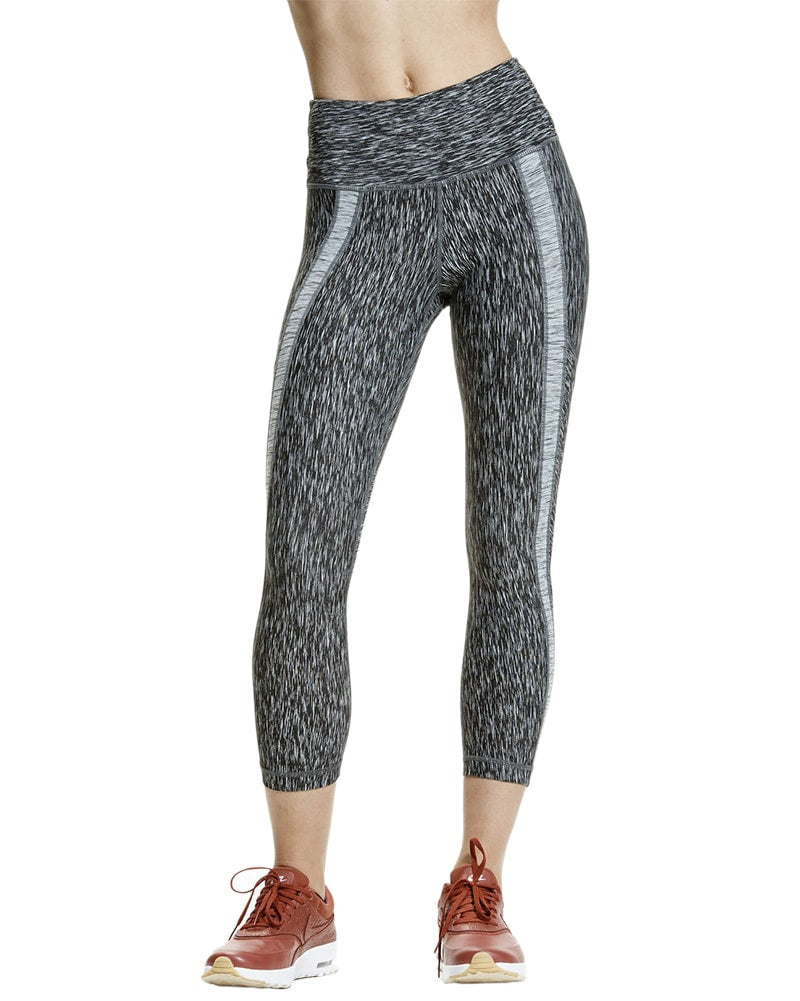 Vimmia Chi Reversible Capri Legging Womens Charcoal Dancewear Centre