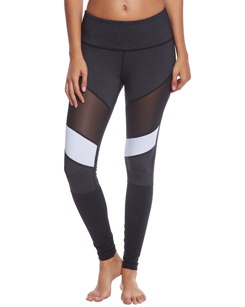 Vimmia High Waist Adagio Legging - Womens - Black/Charcoal - Activewear - Bottoms - Dancewear Centre Canada