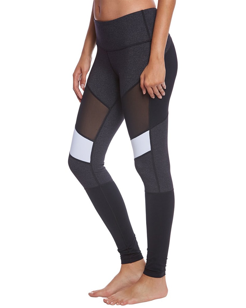 Vimmia High Waist Adagio Legging - Womens - Black/Charcoal - Activewear - Bottoms - Dancewear Centre Canada