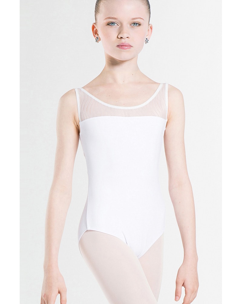 Wear Moi Aurore Stretch Wave Mesh Tank Leotard - Womens - Dancewear - Bodysuits &amp; Leotards - Dancewear Centre Canada