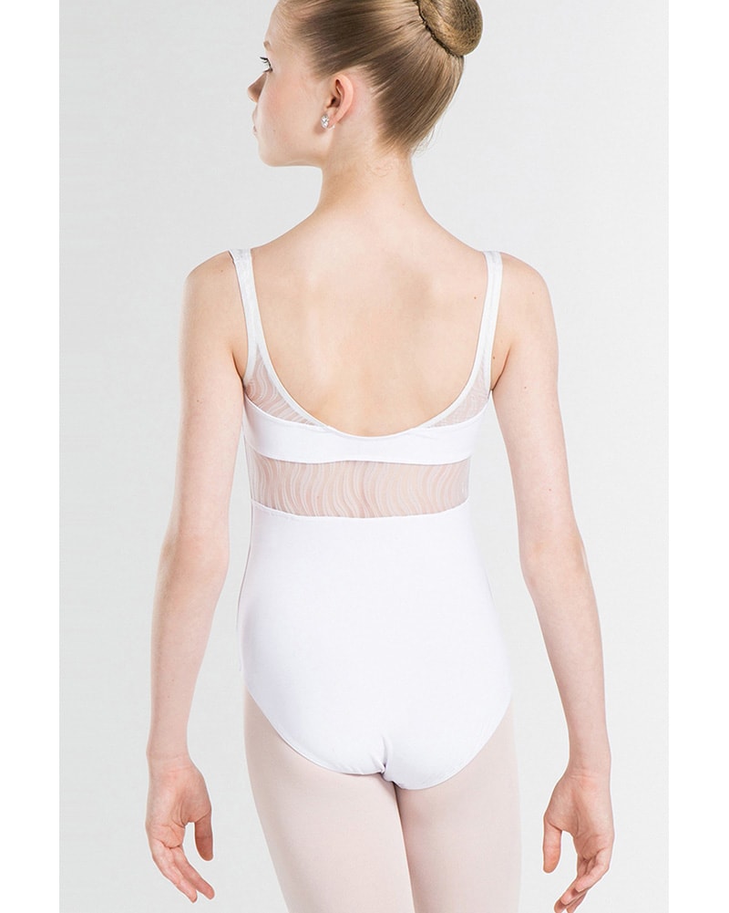 Wear Moi Aurore Stretch Wave Mesh Tank Leotard - Womens - Dancewear - Bodysuits &amp; Leotards - Dancewear Centre Canada