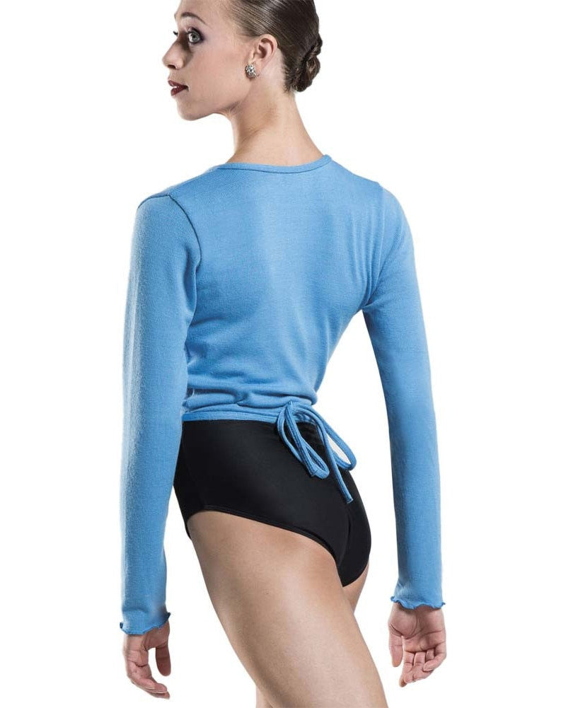 Wear Moi Carmen Knit Ballet Wrap Top - Girls Dancewear - Tops Wear Moi    Dancewear Centre Canada