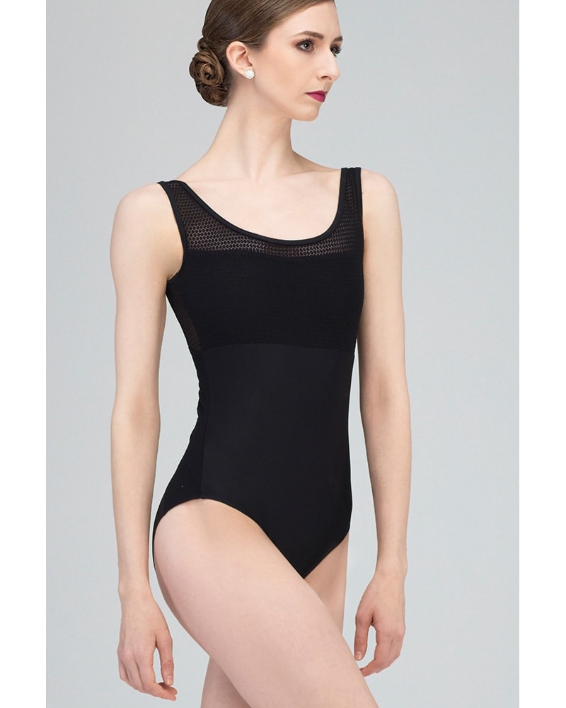 Wear Moi Peacok Lace Detail Tank Leotard - Girls - Dancewear - Bodysuits &amp; Leotards - Dancewear Centre Canada