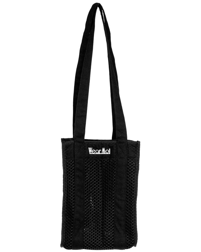 Wear Moi Canvas Mesh Pointe Shoe Dance Bag - DIV 82 - Black - Accessories - Dance Bags - Dancewear Centre Canada