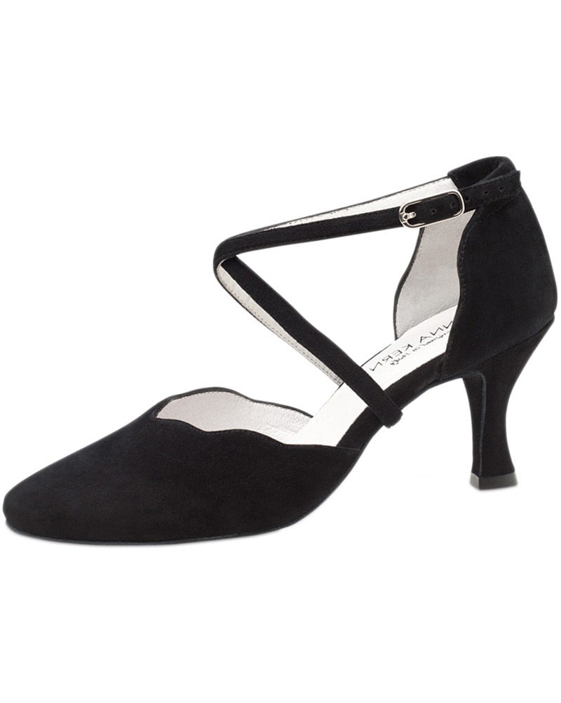 Werner Kern Closed Toe Suede 6 cm Latin Ballroom Shoes - 672-60 Womens - Dance Shoes - Ballroom & Salsa Shoes - Dancewear Centre Canada