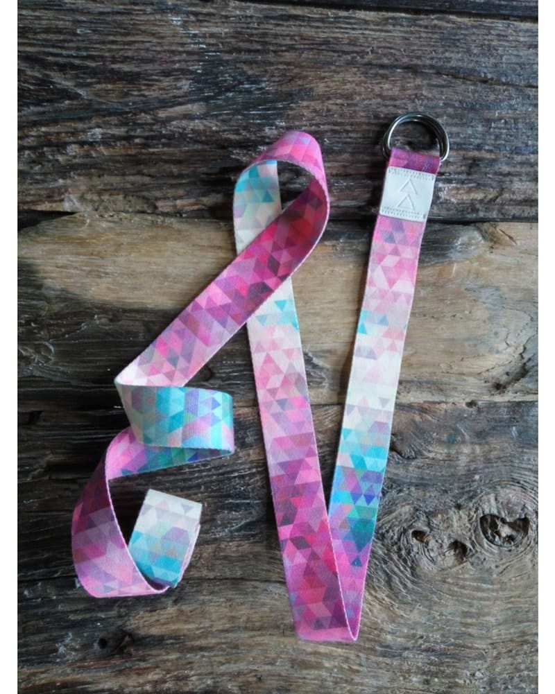 Yoga Design Lab Yoga Strap 8ft 240cm Tribeca Sand Print