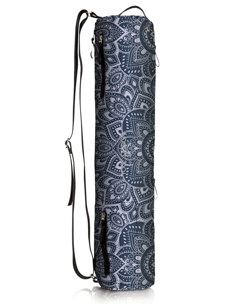 Yoga Design Lab Yoga Mat Bag - Mandala Charcoal Print