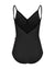 Yumiko Daria V-Front & Back Camisole Leotard - Womens - Black - Dancewear - Bodysuits & Leotards - Dancewear Centre Canada