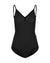 Yumiko Daria V-Front & Back Camisole Leotard - Womens - Black - Dancewear - Bodysuits & Leotards - Dancewear Centre Canada
