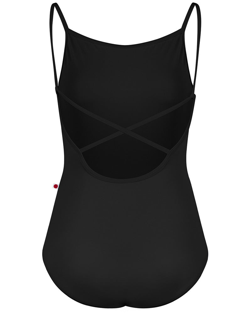 Yumiko Daniela Cross Strap Camisole Leotard - Womens - Dancewear - Bodysuits &amp; Leotards - Dancewear Centre Canada