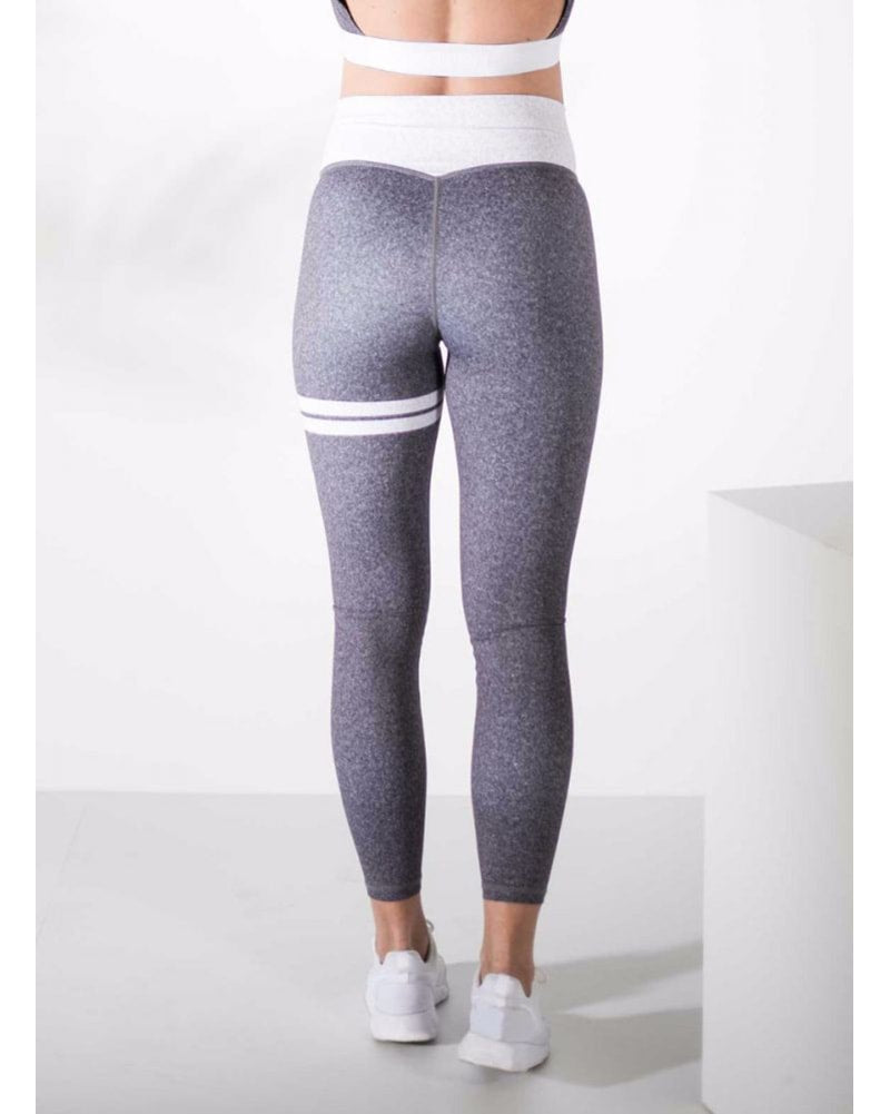 Aimn grey best sale melange signature tights