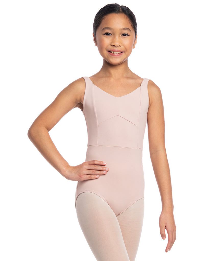 Ainsliewear Lottie Wide Strap Tank Leotard - 1102G Girls - Dancewear - Bodysuits &amp; Leotards - Dancewear Centre Canada