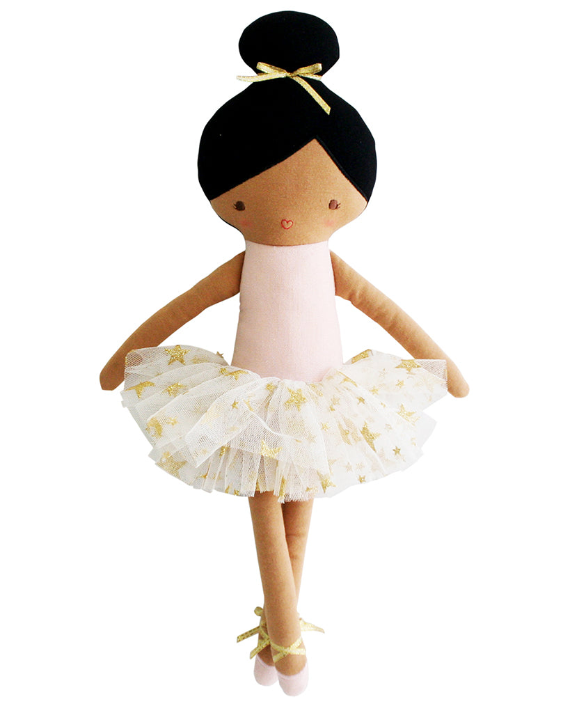 Alimrose Betty Ballerina Plush Doll 43cm - Pale Pink - Accessories - Dance Gifts - Dancewear Centre Canada