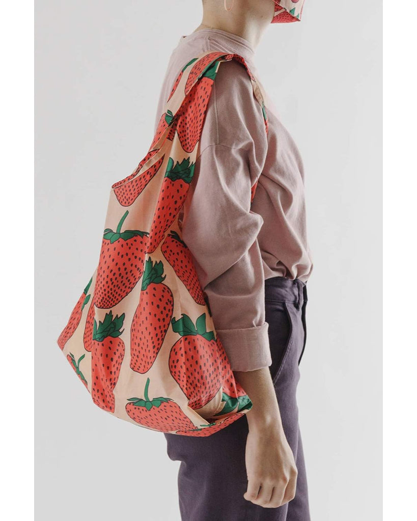 Baggu Reusable Bag - Strawberry - Accessories - Dance Bags - Dancewear Centre Canada