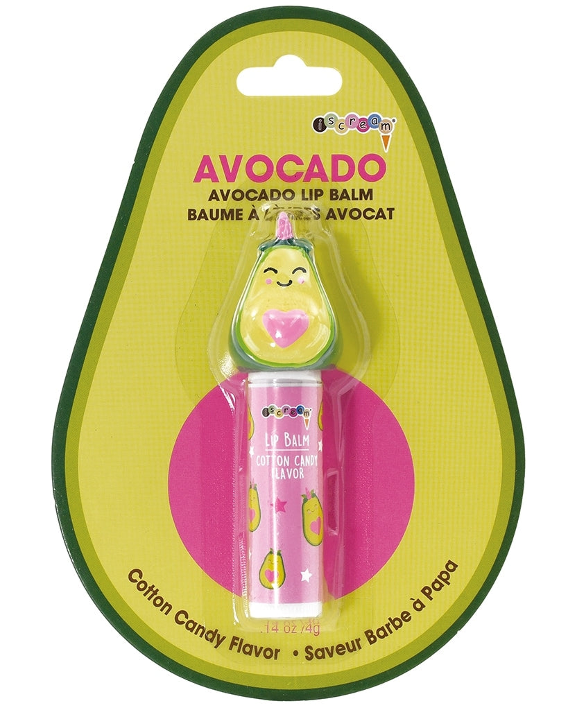 iscream Avocado Lip Balm - 815027 - Cotton Candy Flavour