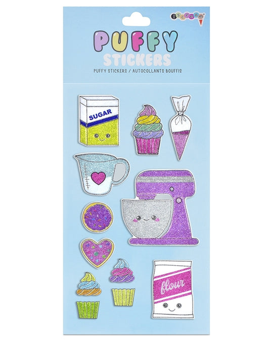 iscream Baked with Love Puffy Stickers - 700454