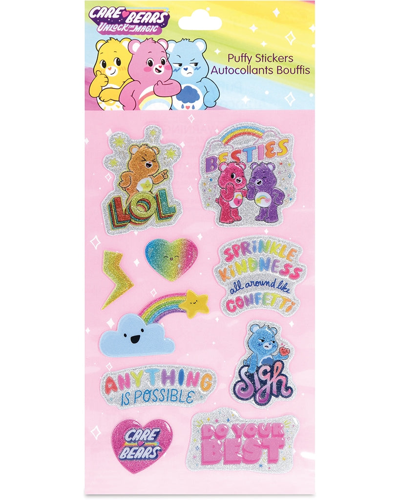 iscream Besties Care Bears Puffy Stickers - 700441