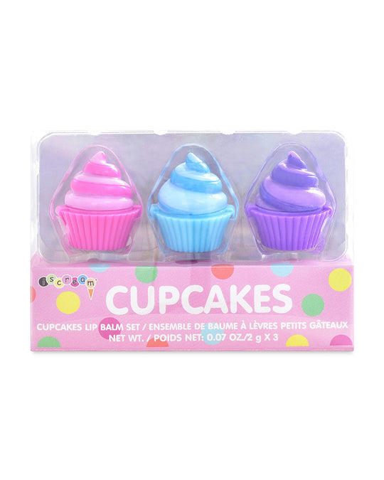 iscream Cupcakes Lip Balm Set - 815136