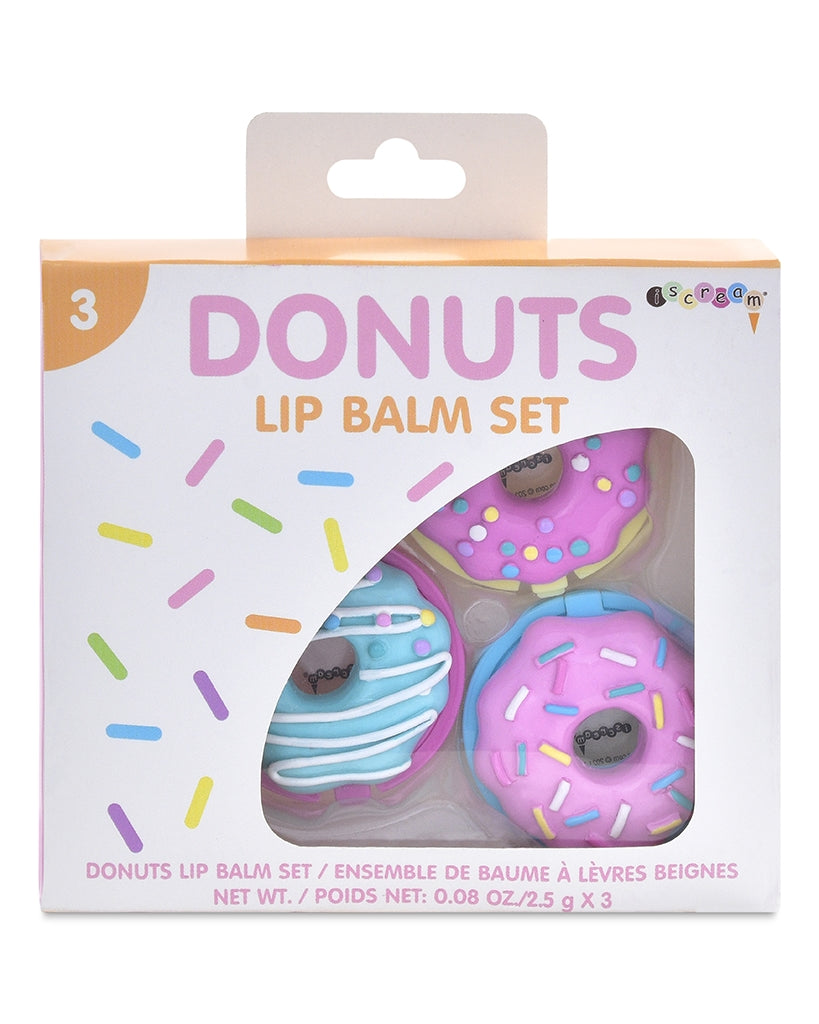 iscream Donuts Lip Balm Set - 815134 - Accessories - Makeup - Dancewear Centre Canada