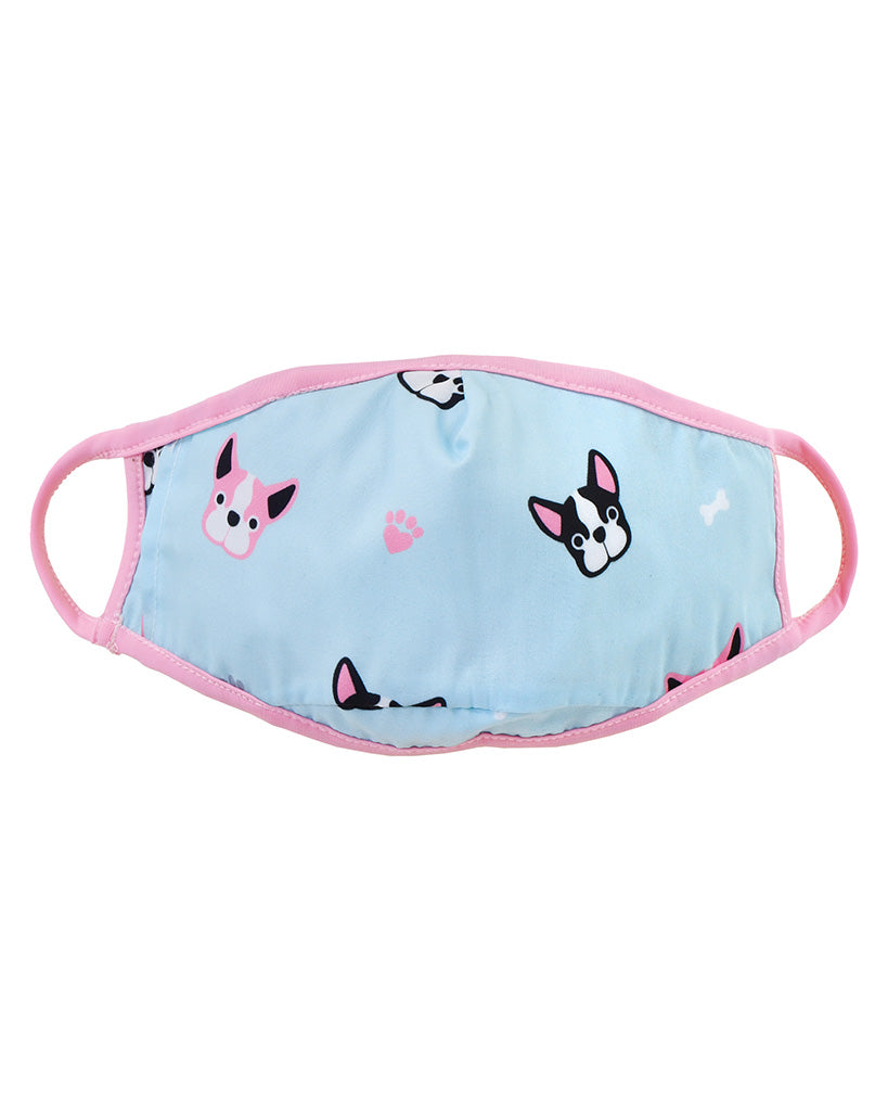 iscream Frenchie Reversible Face Mask - 880187C - Accessories - Masks - Dancewear Centre Canada