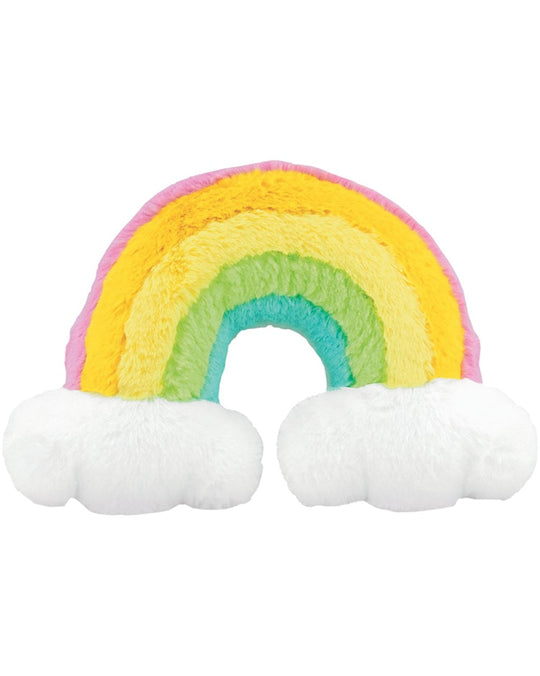 iscream Furry Rainbow Pillow - 7801227