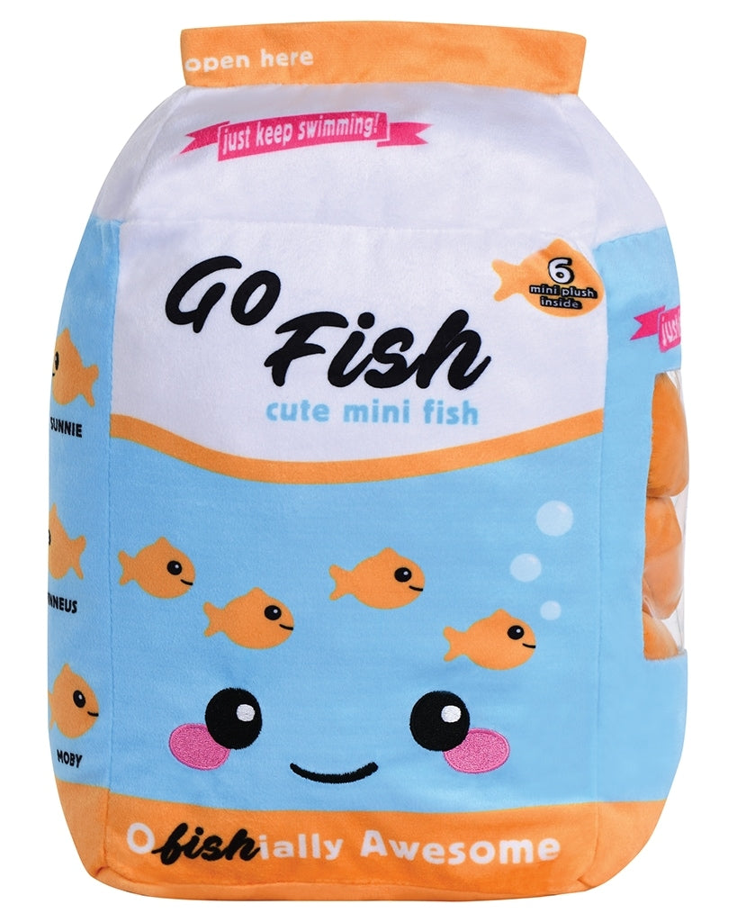 iscream Go Fish Fleece Plush Pillow - 7801873