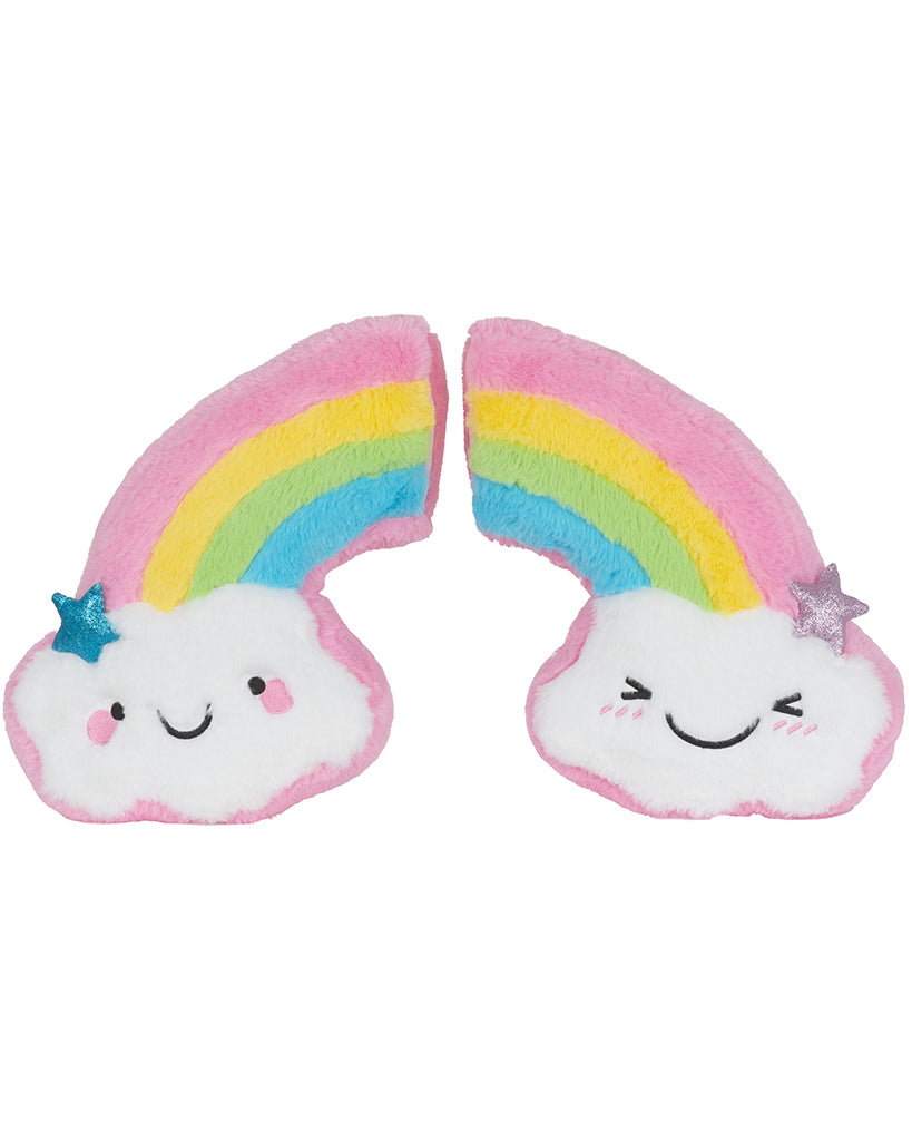 iscream Happy Rainbow Furry Pillow - 7801841 - Accessories - Dance Gifts - Dancewear Centre Canada