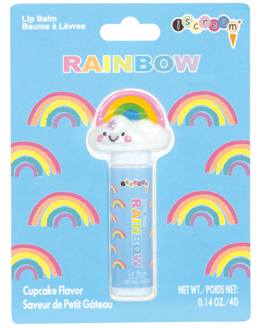 iscream Happy Rainbow Lip Balm - 815041 - Cupcake Flavour