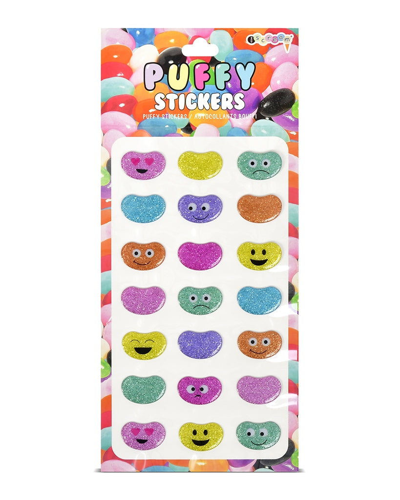 iscream Jelly Bean Puffy Stickers - 700445
