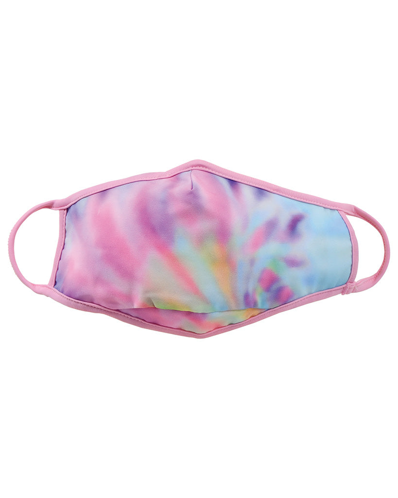 iscream Pastel Tie Dye Reversible Face Mask - 880189C - Accessories - Masks - Dancewear Centre Canada