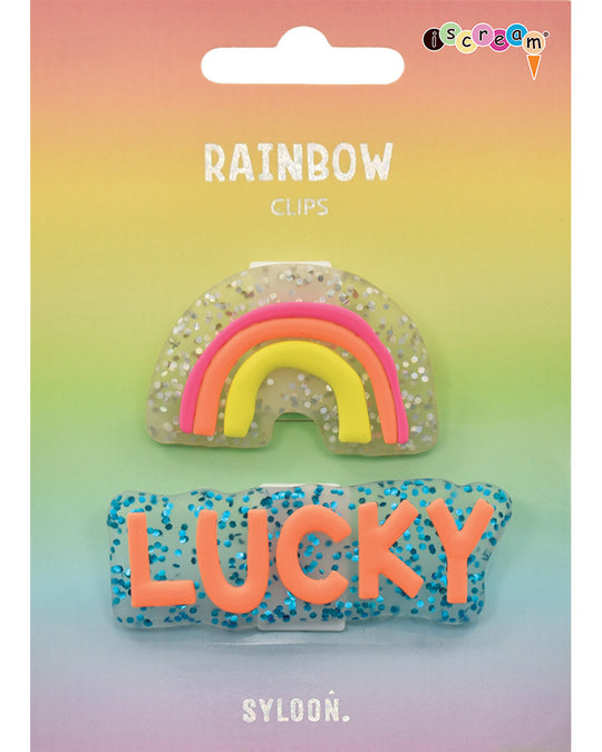 iscream Rainbow Stationary Clip Set - 720133