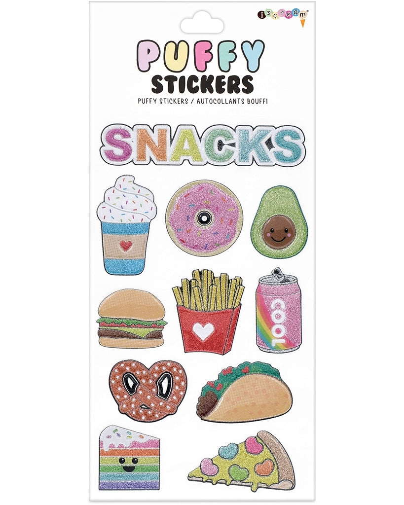 iscream Snacks Puffy Stickers - 700443 - Accessories - Dance Gifts - Dancewear Centre Canada