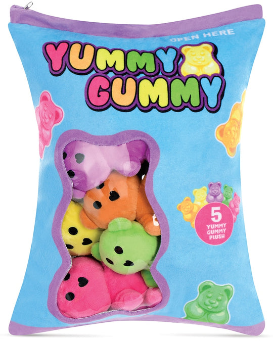 iscream Yummy Gummies Fleece Strawberry Scented Plush Pillow - 7802088
